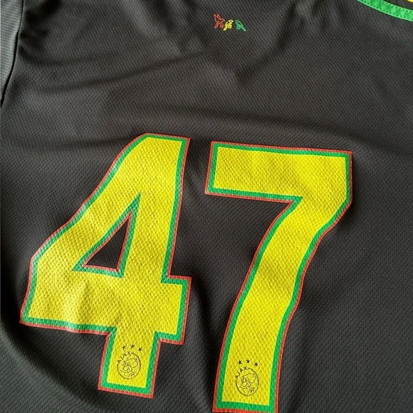 adidas Ajax Amsterdam 21/22 Third Kit Jersey Bob Marley Soccer